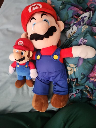 Super mario plush large and - super,
