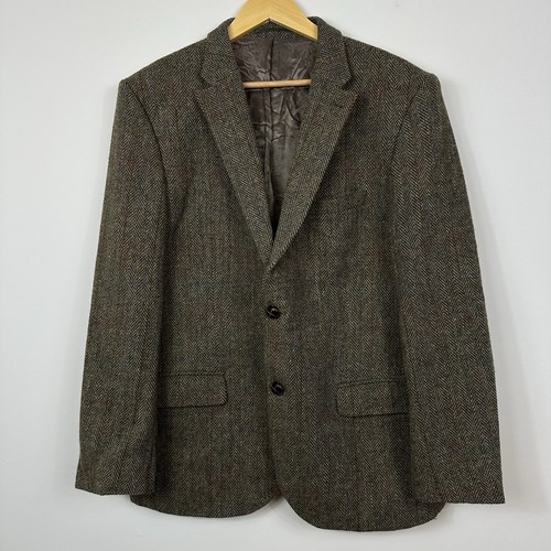 Vintage harris tweed blazer - vintage,