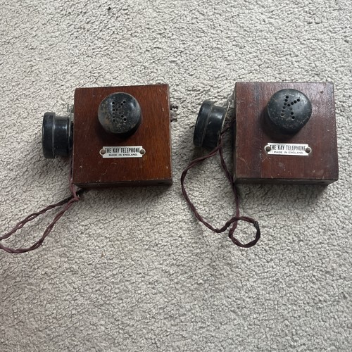 Vintage the kay telephone toy - vintage,