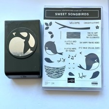 Sweet Songbird clear stamps