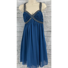 Lipsy Blue Shift Dress Iron