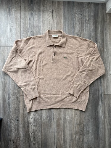 Vintage lacoste lambswool - lacoste,