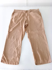 Linen blend trousers - linen,