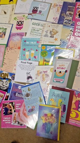Greetings cards maybe the - ,