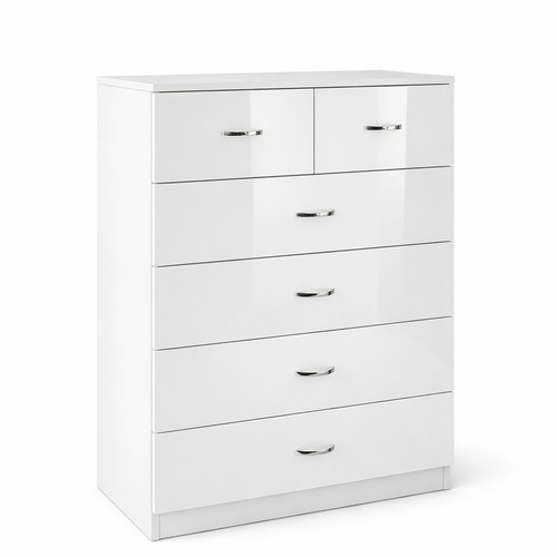 White drawer sideboard - 6,