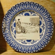 c1900 "She Becomes A Trained Nurse" Royal Doulton Gibson Girls Plate (B.23)