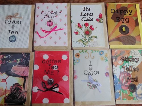 Tea time treats cards - treats,