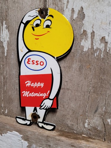 Vintage esso sign - vintage,