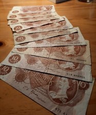 British shillings bank - 10,