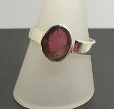 Watermelon Tourmaline Ring