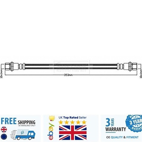 Brake hose bbh8671 for - hose,