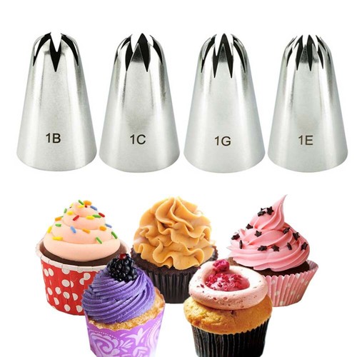 Large icing piping nozzle for - piping,