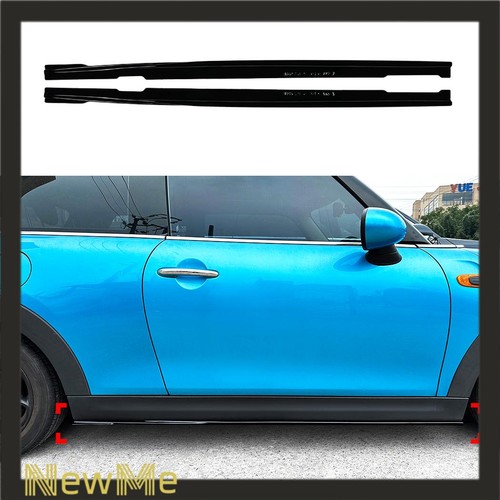 Black side skirts extension - side,