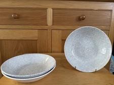 3 Alfred Meakin Geometric Design Bowls 7.5”