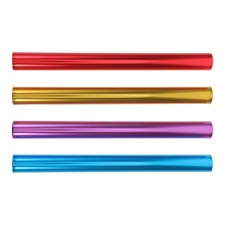  4 Pcs Running Equipment Competition Relay Sticks Ground Training