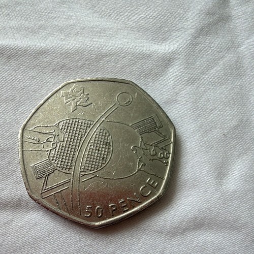 2011 50p coin elizabeth - 2011,