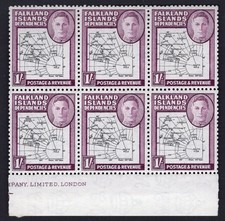 FALKLAND IS DEPS 1946-49 THICK