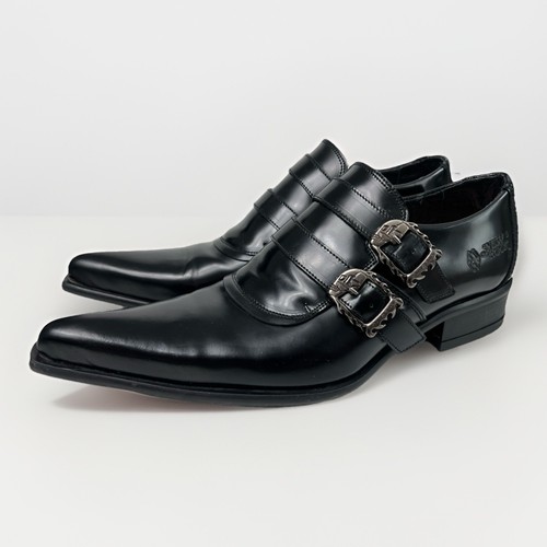 New rock black leather - rock,