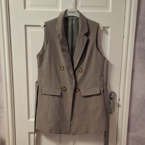 Select grey sleeveless long - select,