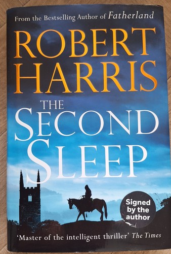 Robert harris signed book - harris.,