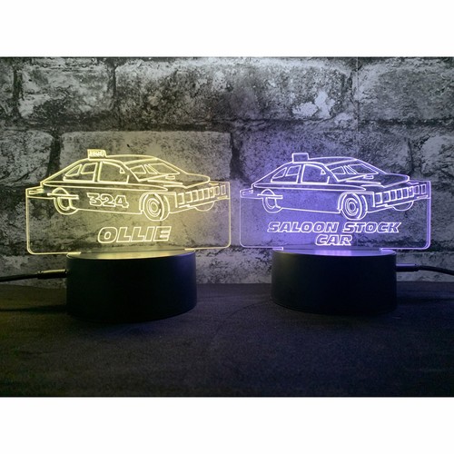 Saloon stock car night light - car,