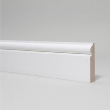 Skirting Board  White Primed MDF  Torus  94 x 18 x 2700mm