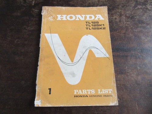 Honda tl125 tl125k1 tl125k2 - tl125k1,