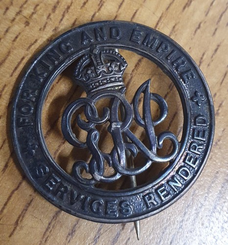 Ww1 british army swb silver - british,
