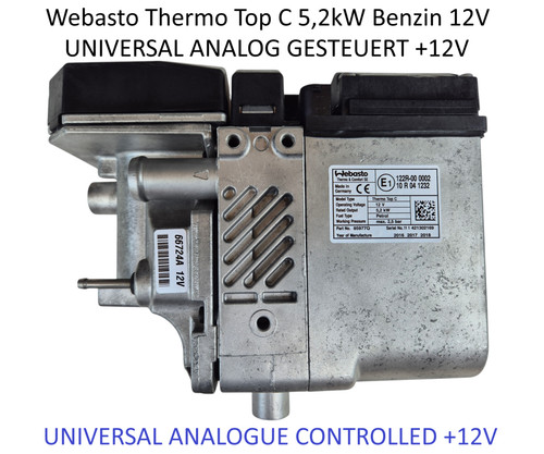 Webasto thermo top 2kw - top, 5.2kw