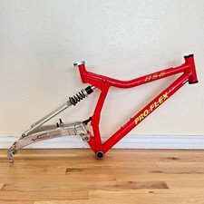 Vintage Pro Flex 856 MTB Mountain Bike Frame 14" Full Suspension Small Retro