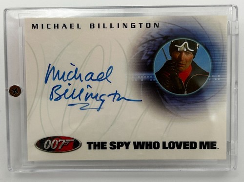 Michael billington autograph - billington,