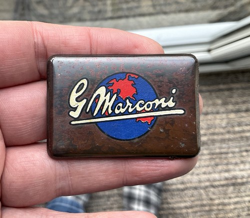 Vintage marconi metal - vintage,