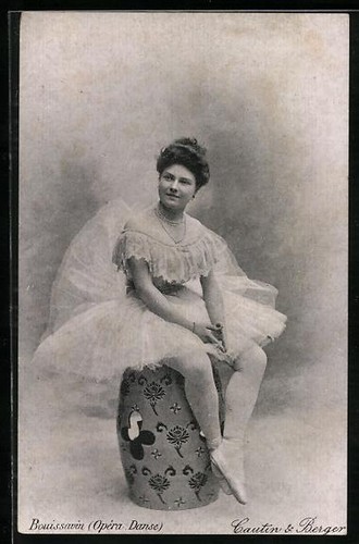 Postcard ballet dancer - of, a