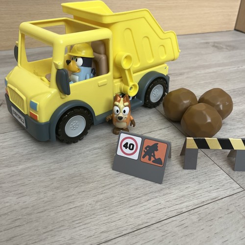 Bluey dump truck construction - bluey,
