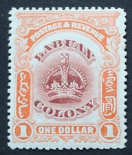 Labuan 1902 One Dollar SG 128