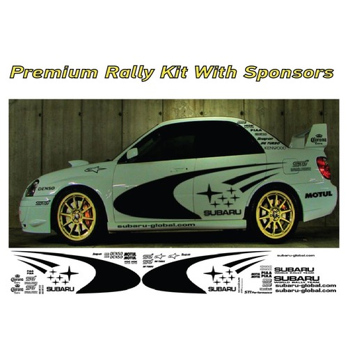 Rally kit graphics stickers - rally,