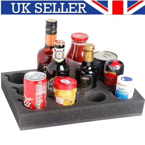 Foam cupboard tidy glass cup - cupboard,