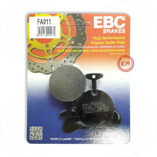 Brake pads front organic ebc - brake,