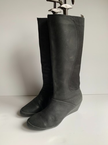 Terra plana nubuck leather - terra,