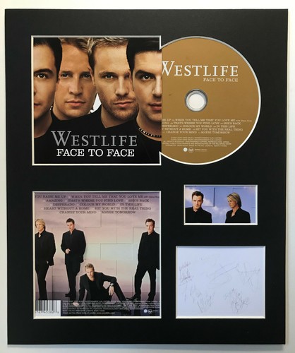 Westlife signed autographed - westlife,