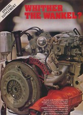 Wankel Engine Supplement 1974 from Motor 24 pages