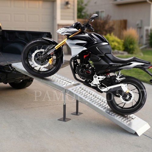 Vehicle loading ramp folding - vehicle,