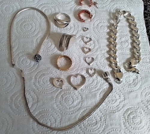 Job lot sterling silver - sterling,