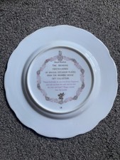 Brambly Hedge Royal Doulton Collectors Plate The Wedding 1987 (W)