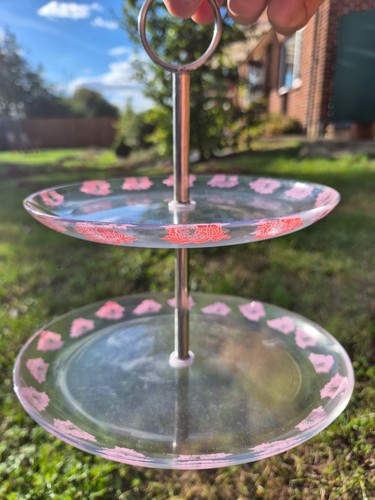 New tier glass - glass, cake