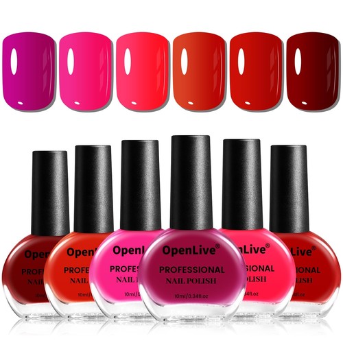 10ml red nail polish - red,