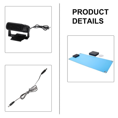 Solar powered heater for small - heater,