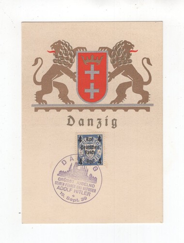 1939 wwii special danzig - 1939,