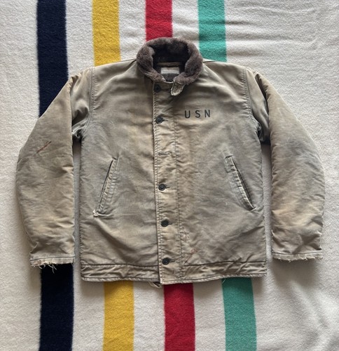 Vintage rare stencilled usn - vintage,
