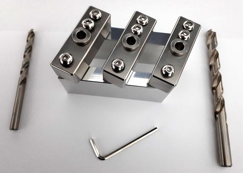 Guitar tuner drill jig - 2-in-1,